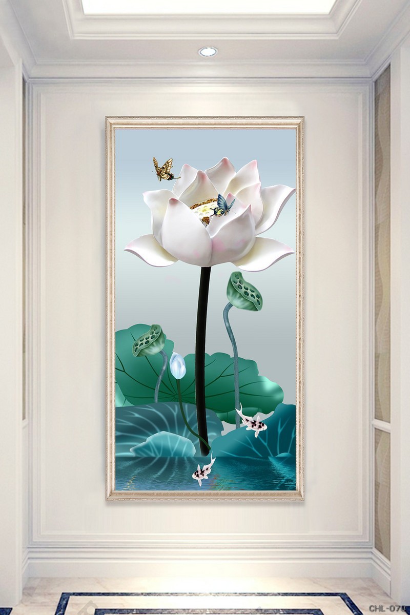 Hoa sen trắng CHL-078